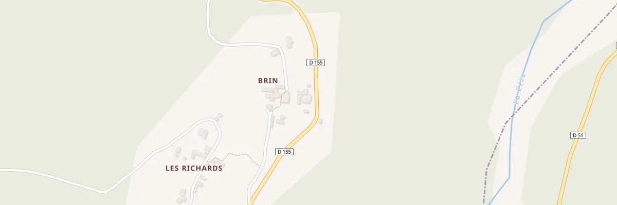 Plan du 5185 Les Brignets à Concoules