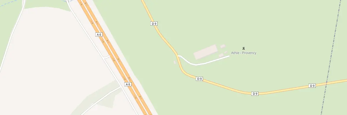 Plan du 40 Rte d’Athie à Provency