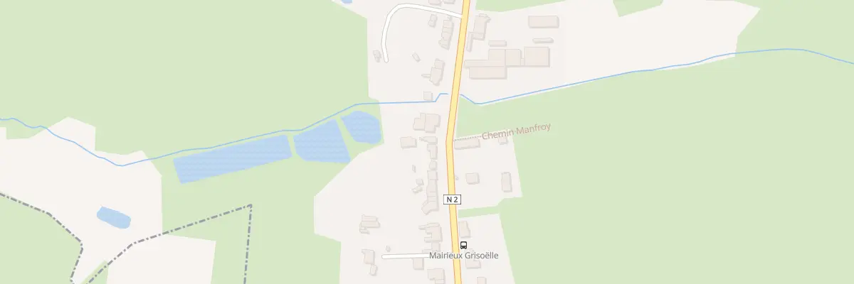 Plan du 39 Rte de Mons à Mairieux