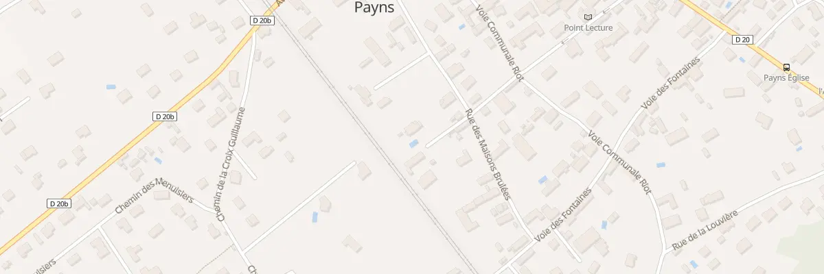 Plan du 10 Rue Naudet à Payns
