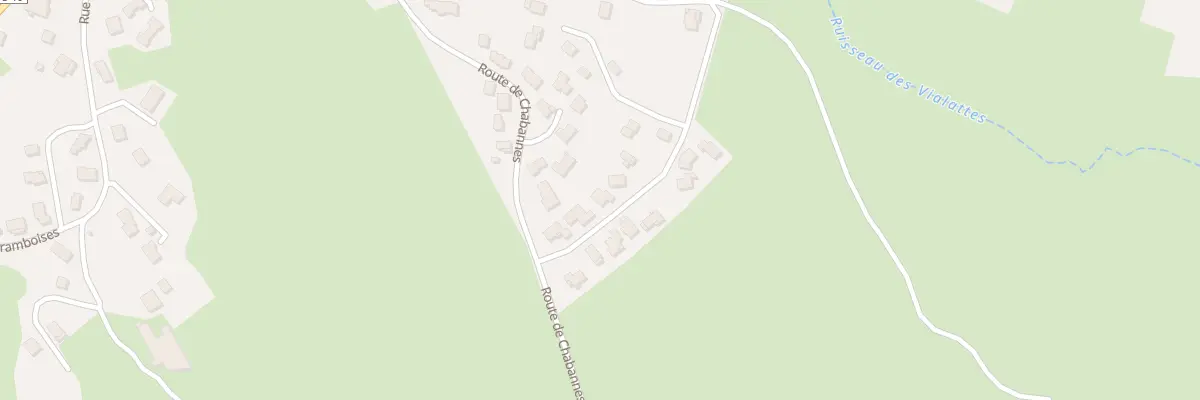 Plan du 5789 Les Varennes à Coucouron