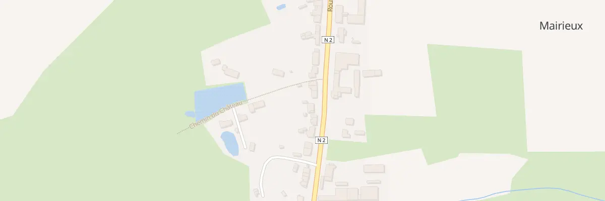 Plan du 67 Rte de Mons à Mairieux