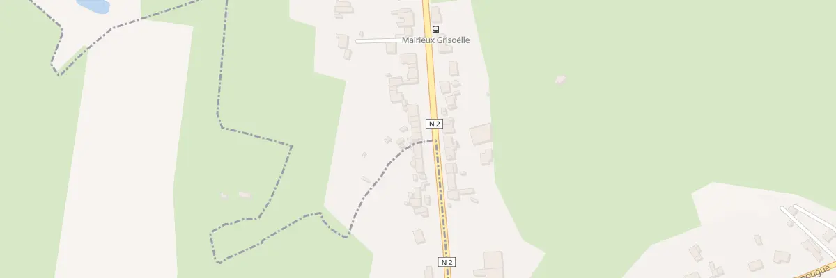 Plan du 1 Rte de Mons à Mairieux