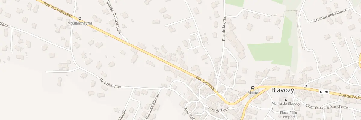 Plan du 32 Rue du Charron à Blavozy