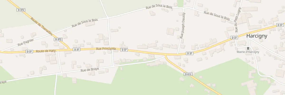 Plan du 20 Rue Principale à Harcigny