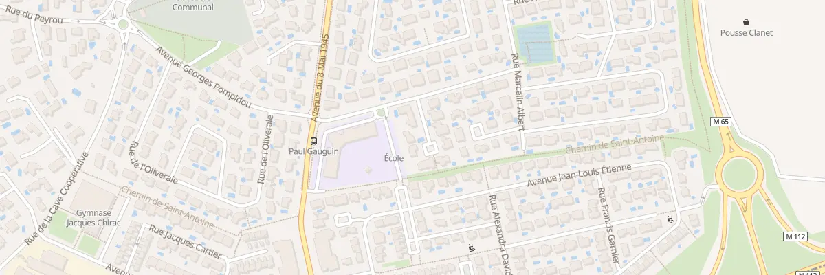 Plan du 6 Rue Louis David à Vendargues