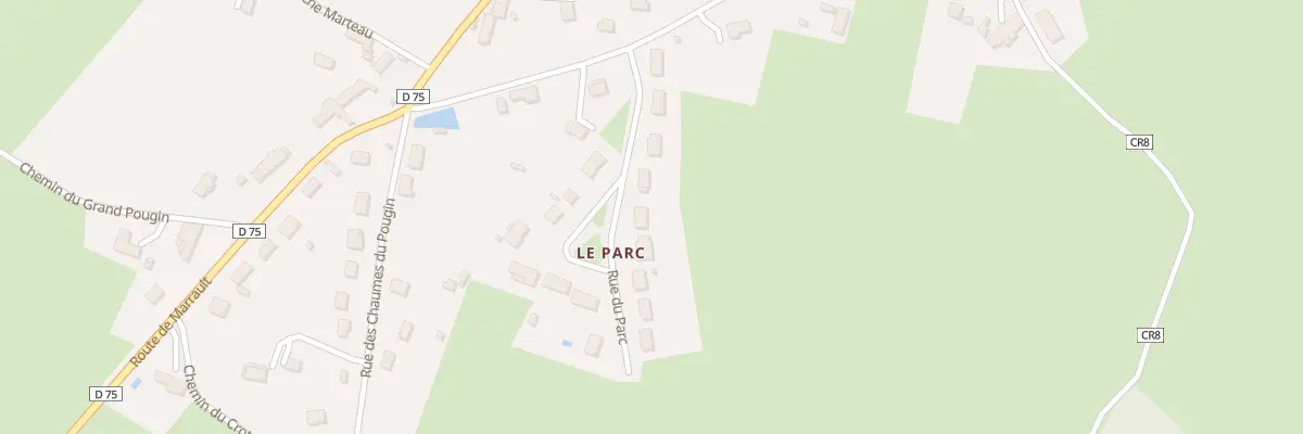 Plan du 9 Rue du Parc à Magny