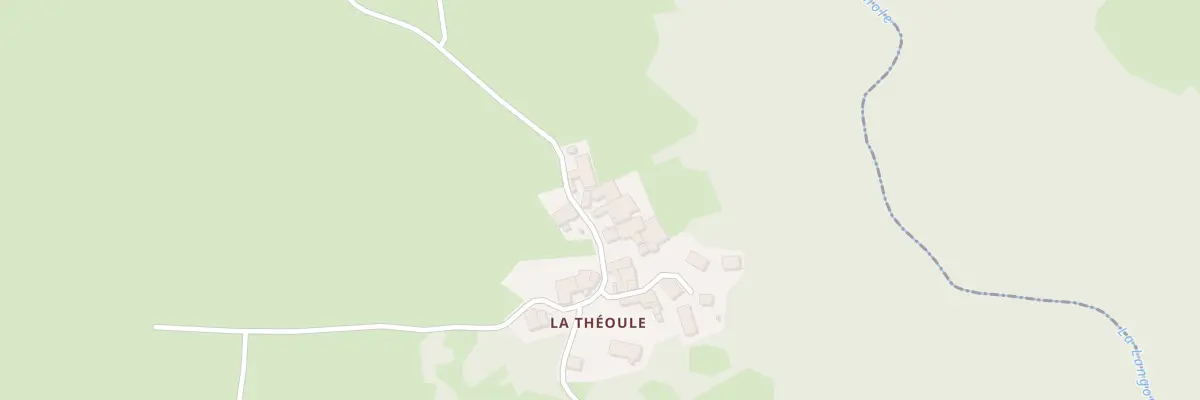 Plan du 5017 La Theoule à Lafarre