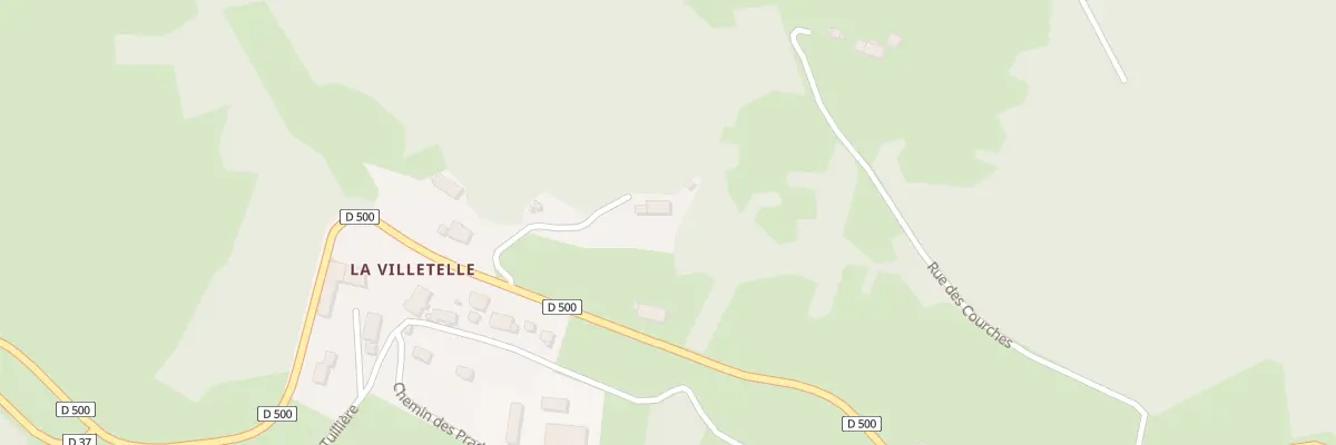 Plan du 5093 La Villetelle à Salettes