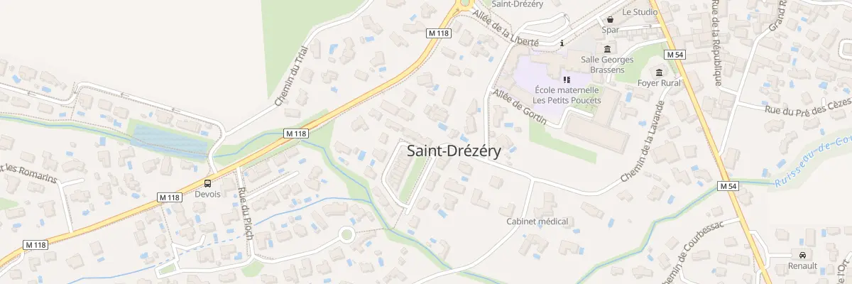 Plan du 40 Rue des Coquelicots à Saint-Drézéry
