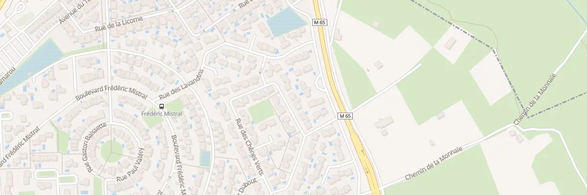 Plan du 20 Rue des Chenes Verts à Vendargues