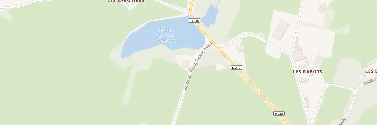 Plan du 5014 L’Etang Devers l’Haut à Avrilly