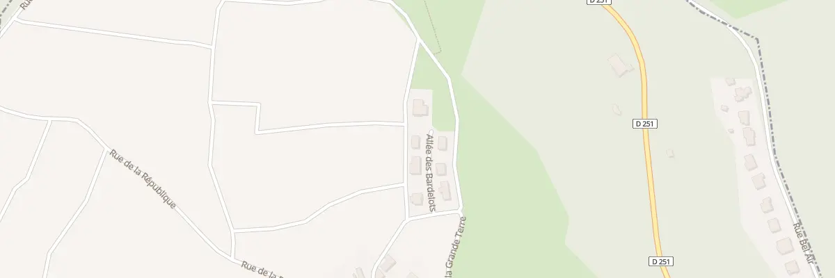 Plan du 6 All des Bardelots à Champillon