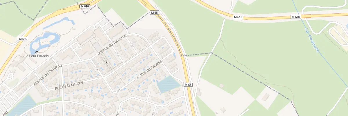 Plan du 30 Rue du Paradis à Vendargues