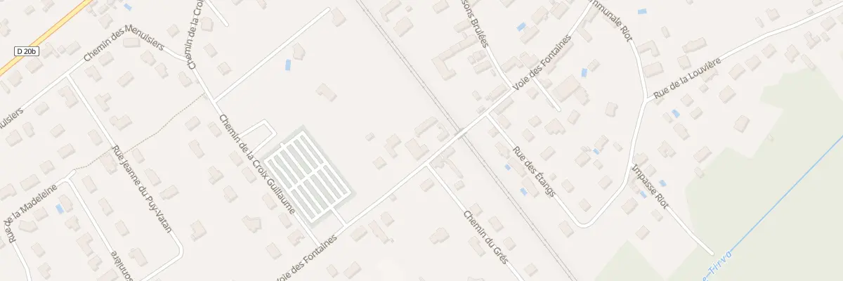 Plan du 18 Voie des Fontaines à Payns