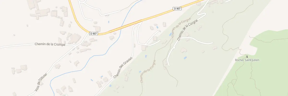 Plan du 75 Imp de Gravies à Anduze