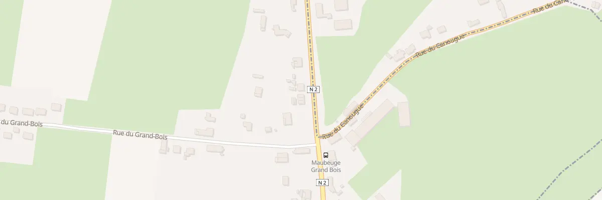 Plan du 397 Rte de Mons à Maubeuge