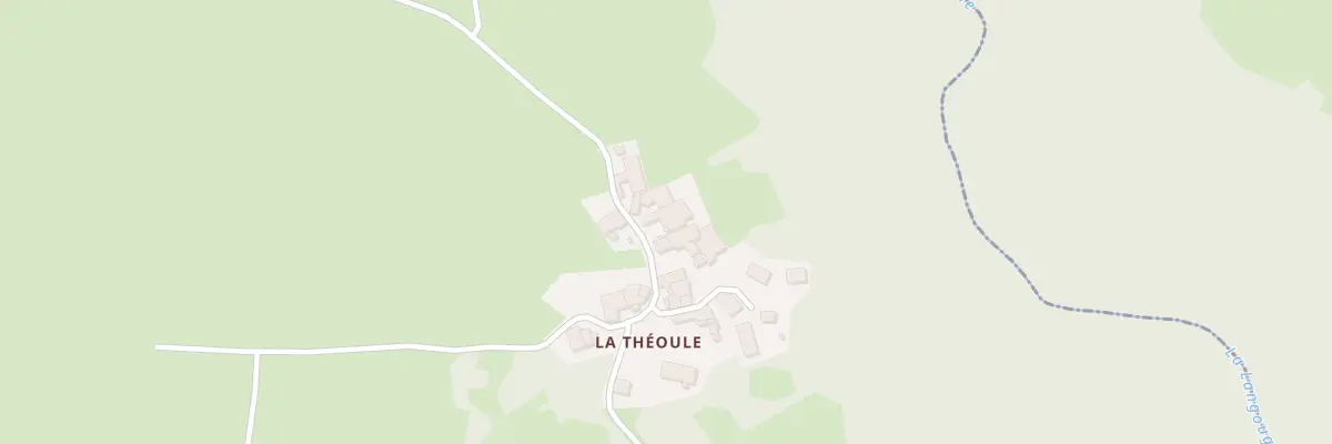 Plan du 5016 La Theoule à Lafarre