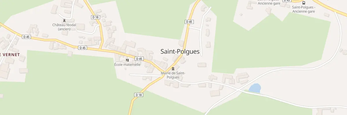 Plan du 30 Rue de la Mairie à Saint-Polgues
