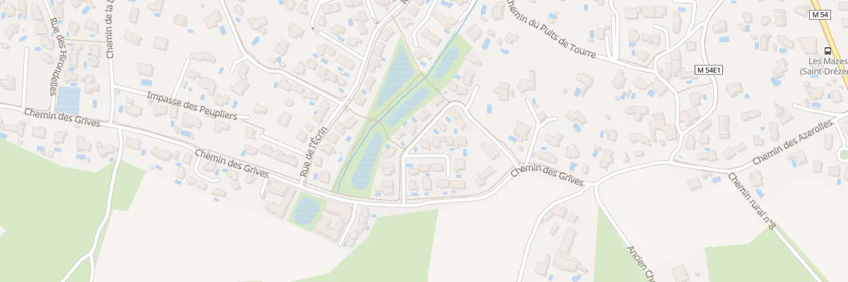 Plan du 27 Imp de l’Olivette à Saint-Drézéry