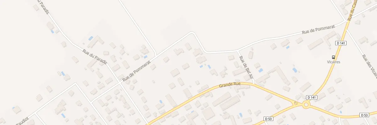Plan du 6 Rue de Pommerat à Torvilliers