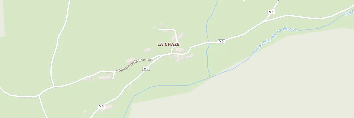 Plan du 5201 La Chaze à Saint-Étienne-de-Lugdarès