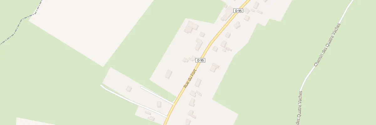 Plan du 722 Rue du Fort à Ferrière-la-Grande