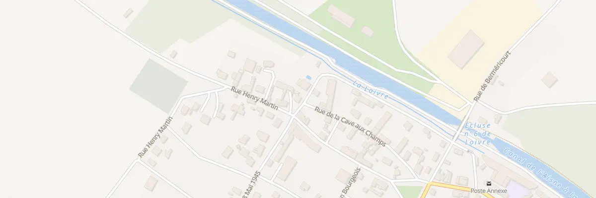 Plan du 2B Rue du 8 Mai 1945 à Loivre