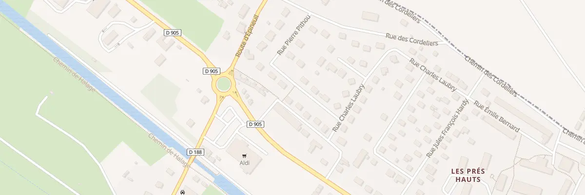 Plan du 14 Rue du 8 Mai à Tonnerre