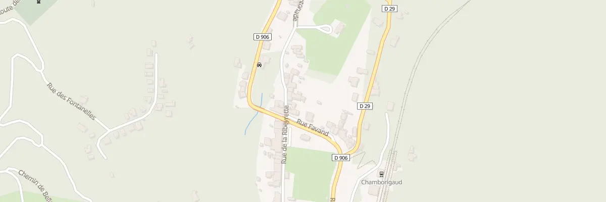 Plan du 25A Rue de la Ribeyrette à Chamborigaud