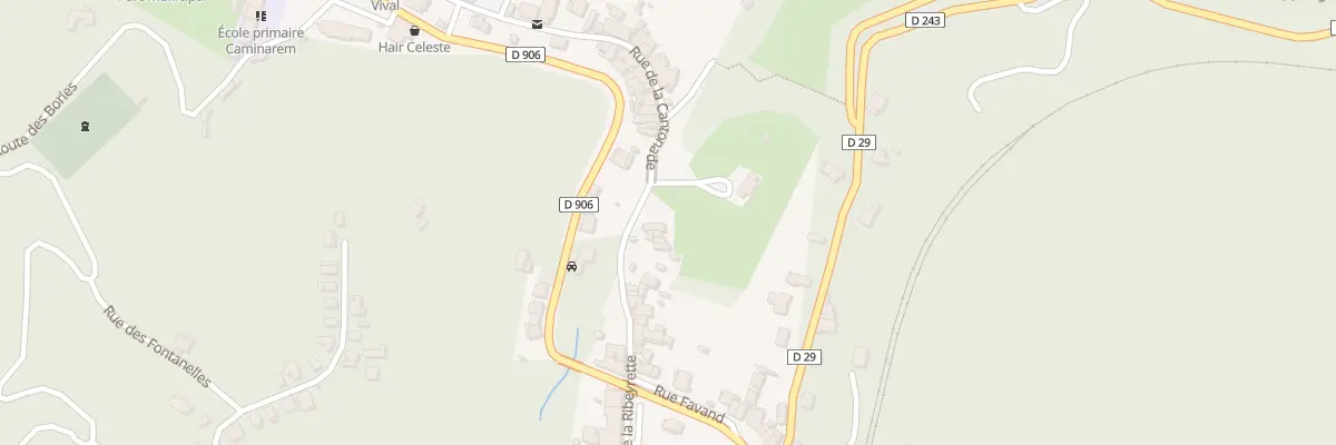 Plan du 9A Rue de la Ribeyrette à Chamborigaud