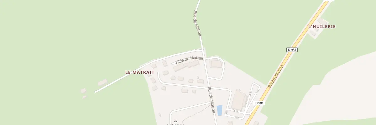 Plan du 31A Rue du Matrait à Luzy