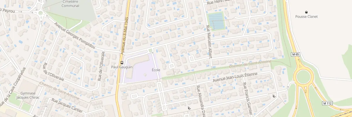 Plan du 5 Rue Louis David à Vendargues