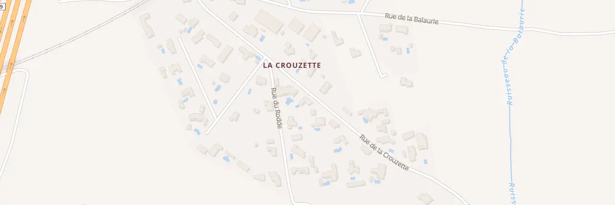 Plan du 246B Rue de la Crouzette à Saint-Aunès