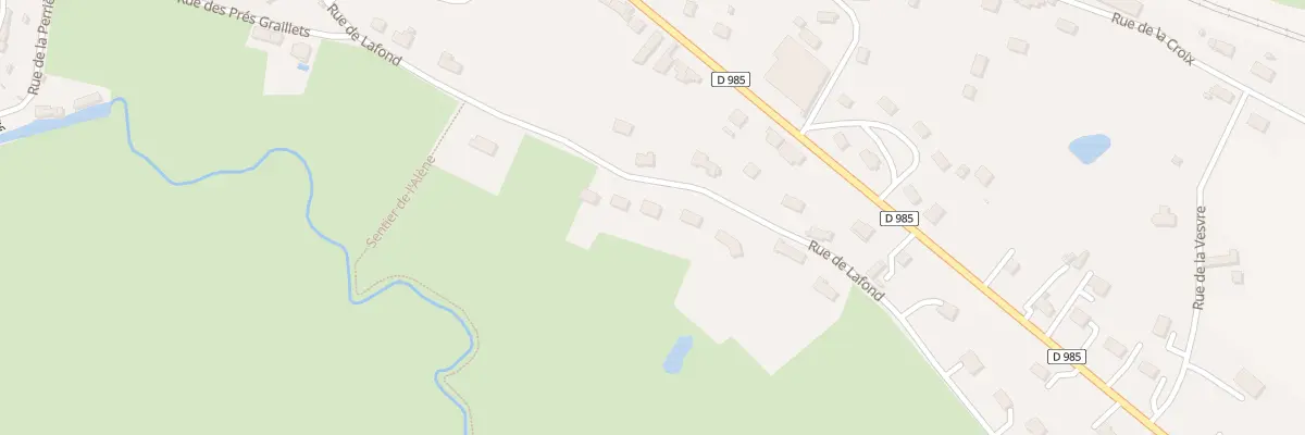 Plan du 10 Rue Lafond à Luzy