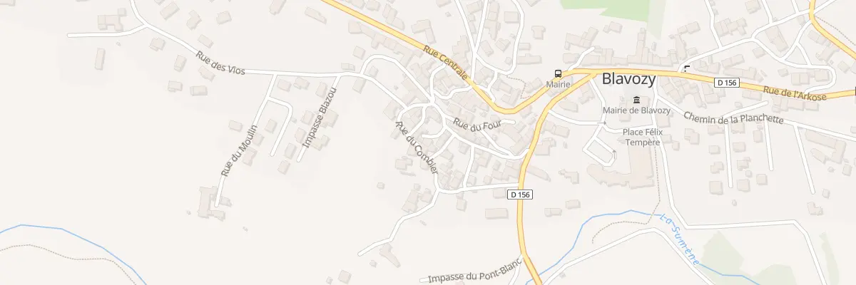 Plan du 1 Rue du Charreyron à Blavozy