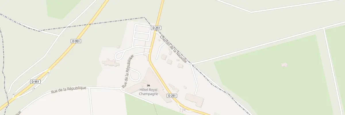 Plan du 5 Che de la Neuville à Champillon