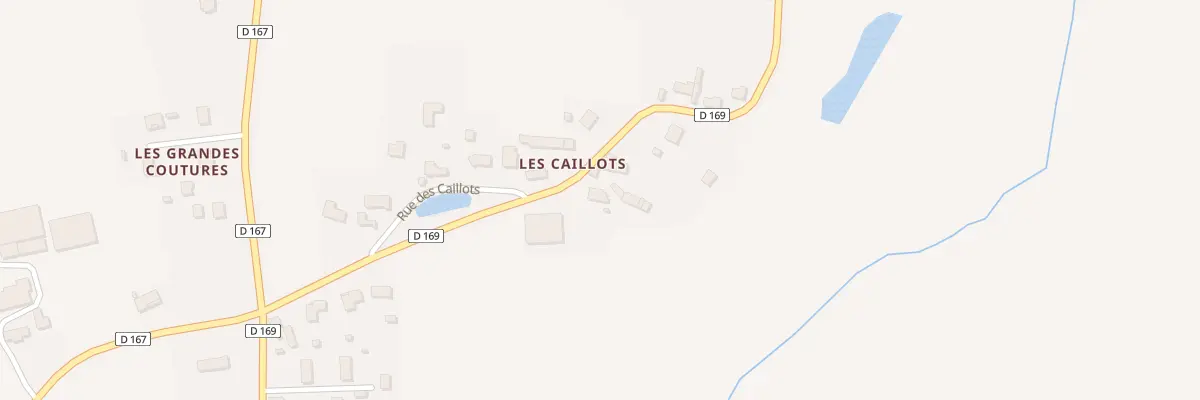 Plan du 7 Rue des Caillots à Chassenard