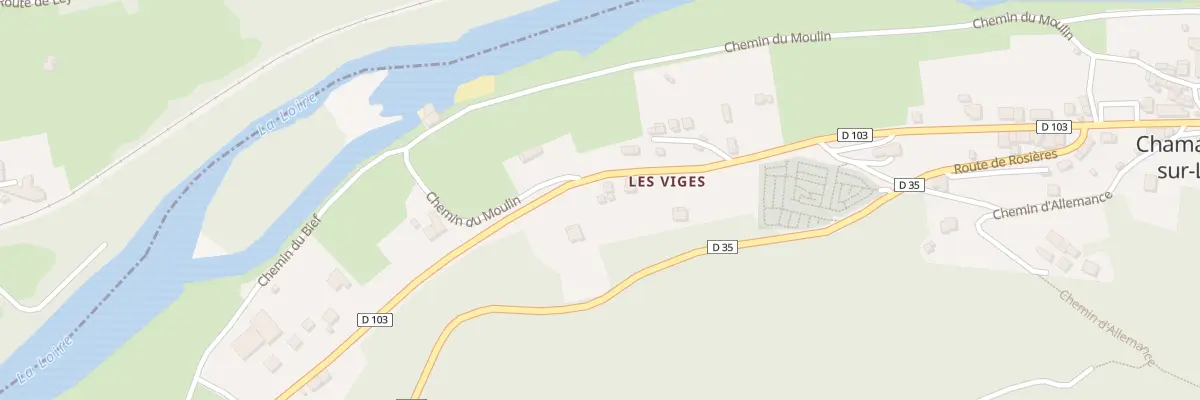 Plan du 117 Rte de Vorey à Chamalières-sur-Loire