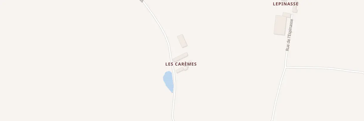 Plan du 5121 Les Caremes à Chassenard