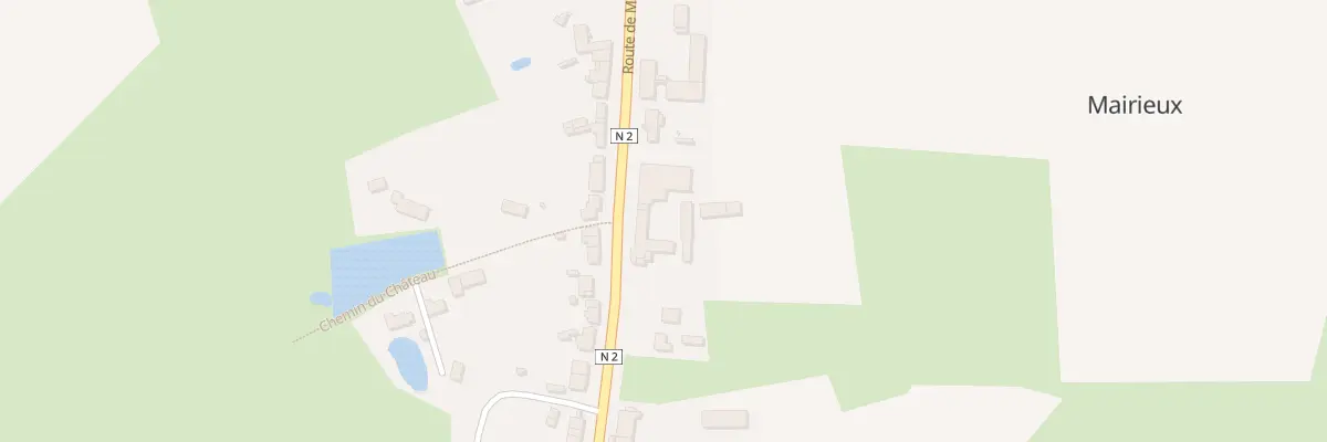 Plan du 54 Rte de Mons à Mairieux