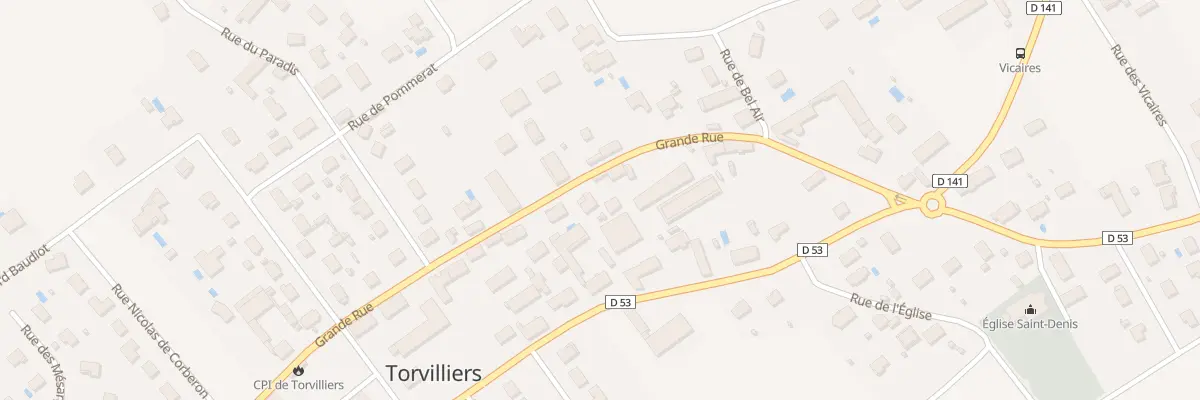 Plan du 3B Rue Grande Rue à Torvilliers
