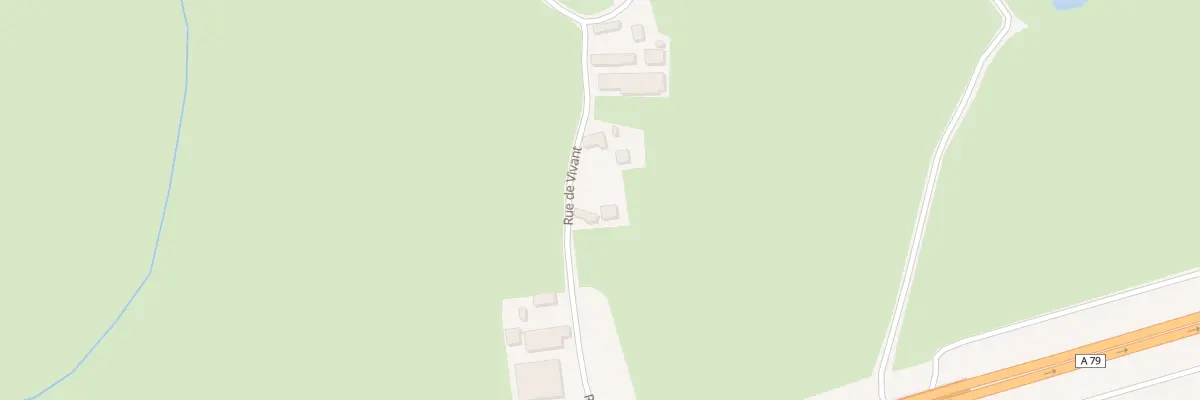 Plan du 2 Rue de Vivant à Chassenard