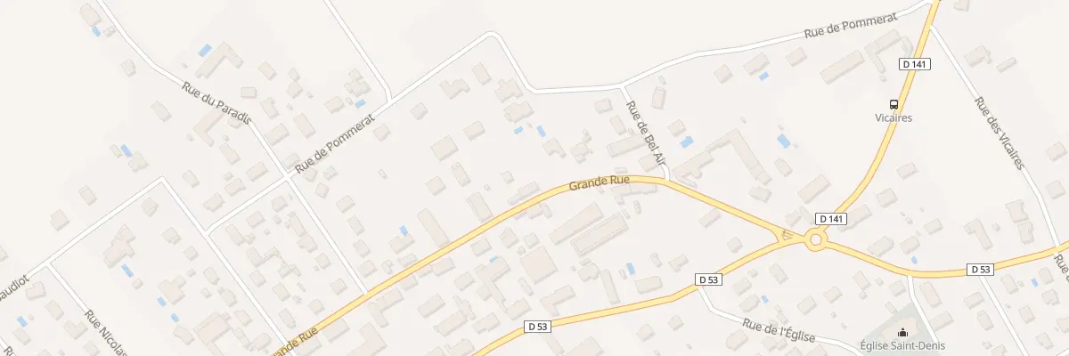 Plan du 8 Rue Grande Rue à Torvilliers