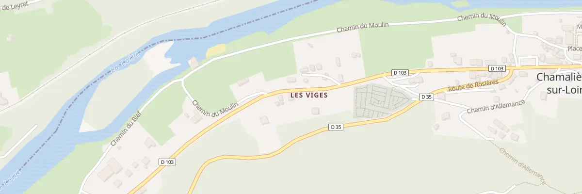 Plan du 79 Rte de Vorey à Chamalières-sur-Loire