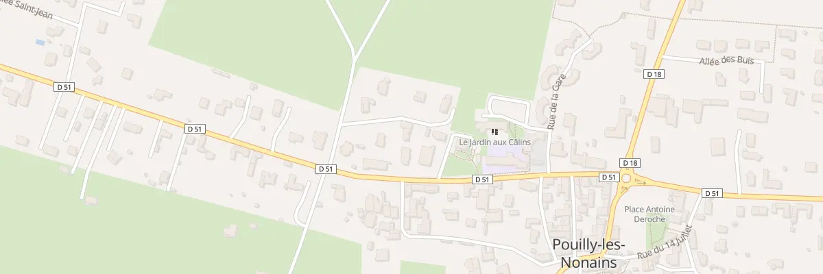Plan du 248 Rue des Monts de la Madeleine à Pouilly-les-Nonains
