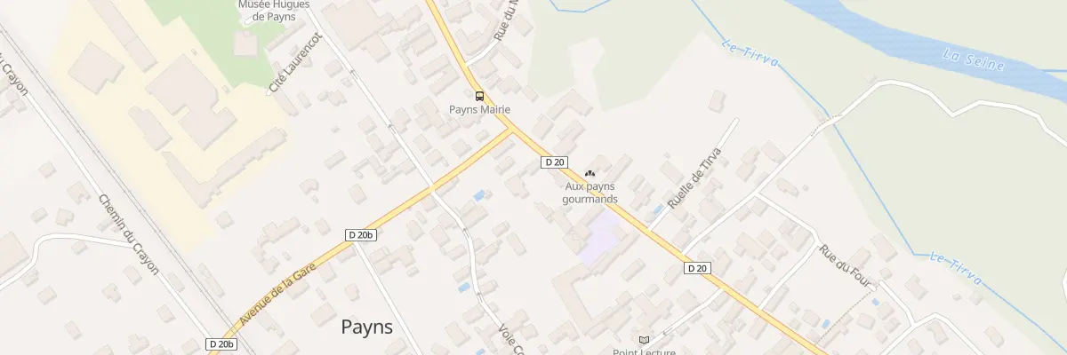 Plan du 37 Rue Hugues de Payns à Payns