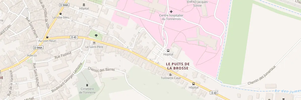 Plan du 31 Rue Georges Pompidou à Tonnerre