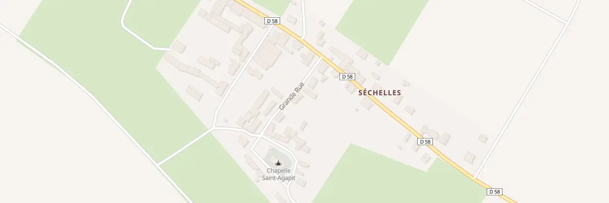 Plan du 5 Gr Gde Rue à Agnicourt-et-Séchelles