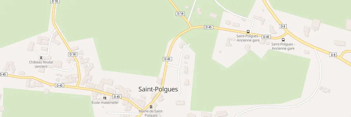 Plan du 8 Lot Les Quatre Vents à Saint-Polgues